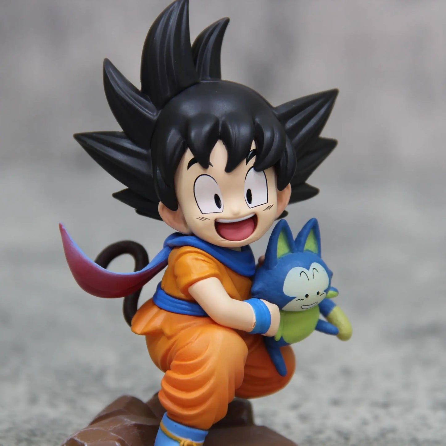 Childhood Goku & Puar Figure – Dragon Ball PVC Collectible Statue