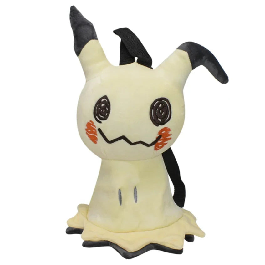 Mimikyu Plush Backpack – 14.5" Pokemon Ghost-Type Stuffed Bag for Cosplay & Collectors