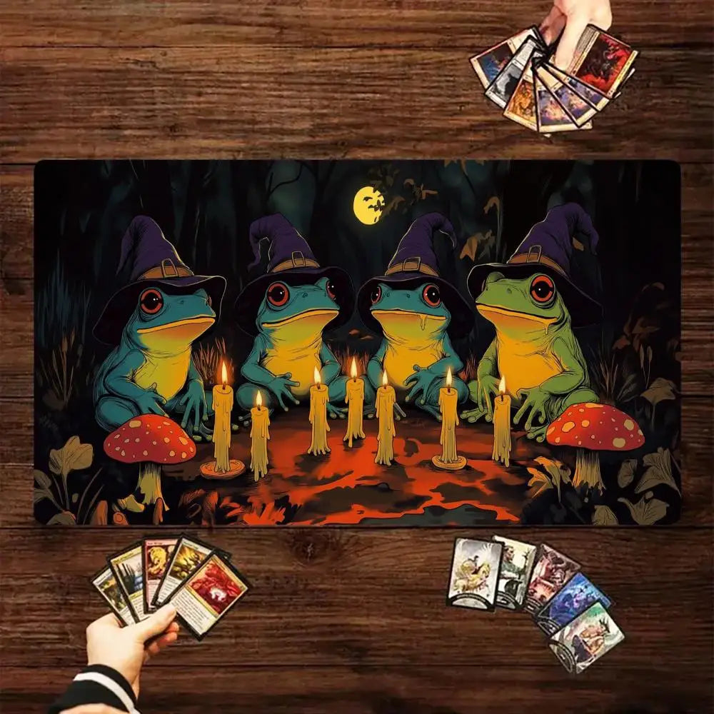 Frog Wizard Mouse Pad Large Desk Mat Gaming Mat PC Accessories