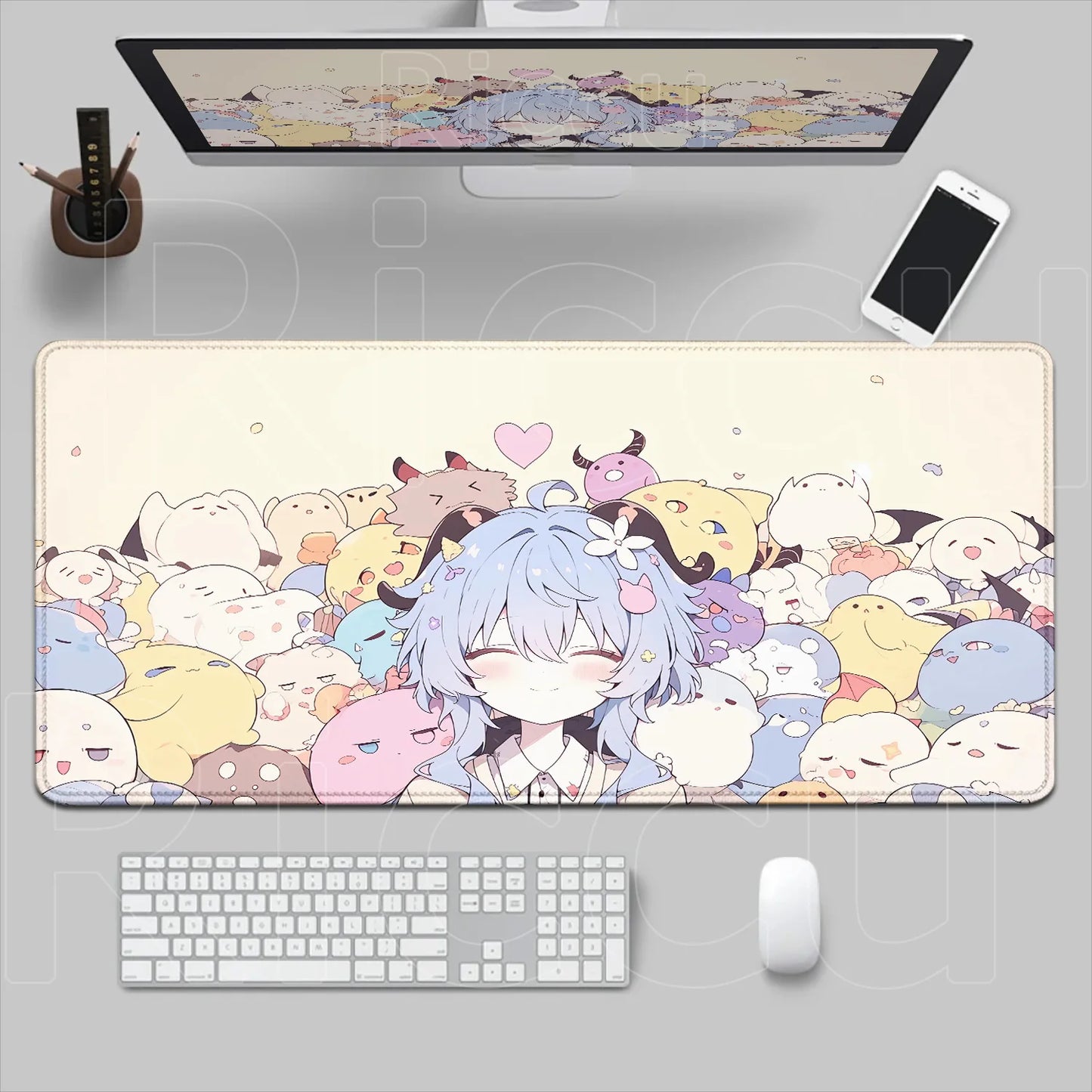 Riccu “Kawaii Ganyu” XXL Mouse Pad