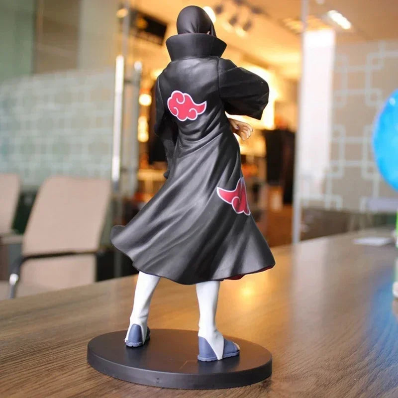 Hot Anime Naruto Uchiha Itachi Akatsuki Model Toy Gift PVC Action Figure