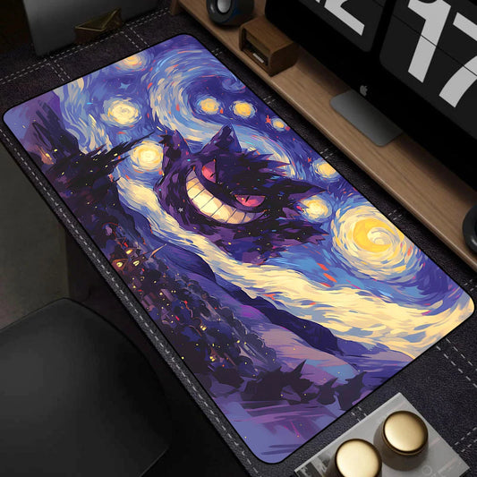 Colorful Gaming Keyboard Rug XXL Anime Mouse Pad Gengar Pokémon Mat