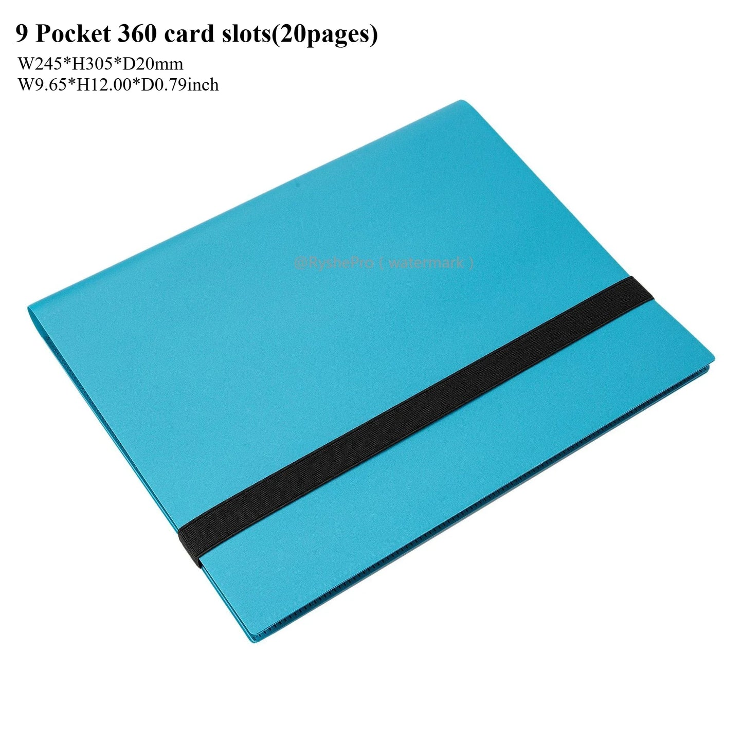 360 Pocket Card Binder – Side Loading Trading Card Album for MTG, Pokémon, Yu-Gi-Oh