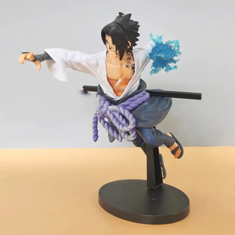 Naruto Sasuke Action Figure 20CM Uchiha PVC Model Doll Birthday Gift