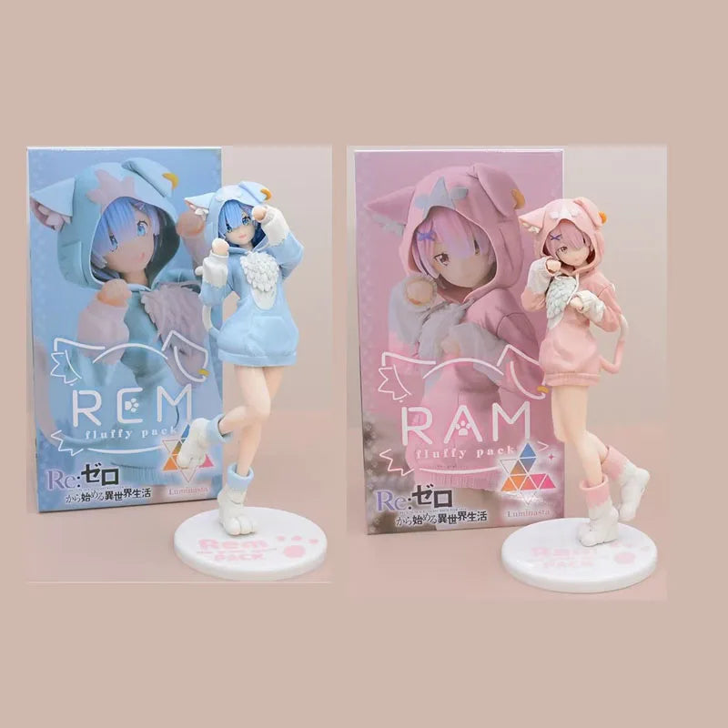 Anime Re:Life In A Different World From Zero Rem Emilia Figure Gift