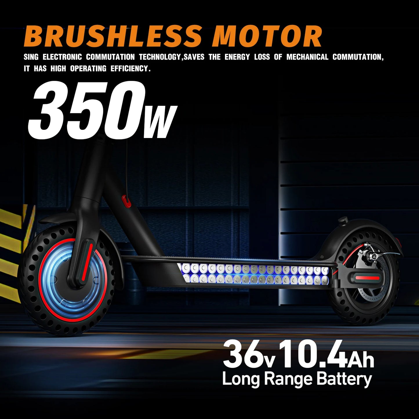 FREEBOY J03 350W Foldable Electric Scooter for Adults & Teens, 8.5" Explosion-Proof Tires, Dual Brake, APP Support