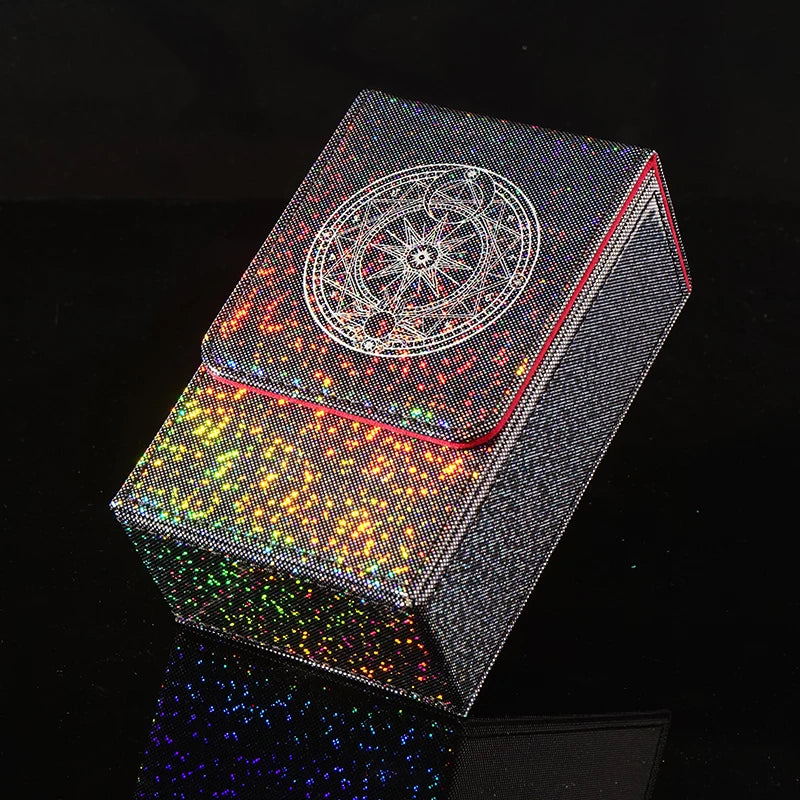 PU Leather Tarot Card Box Case Magnetic Closure Fits Standard Decks