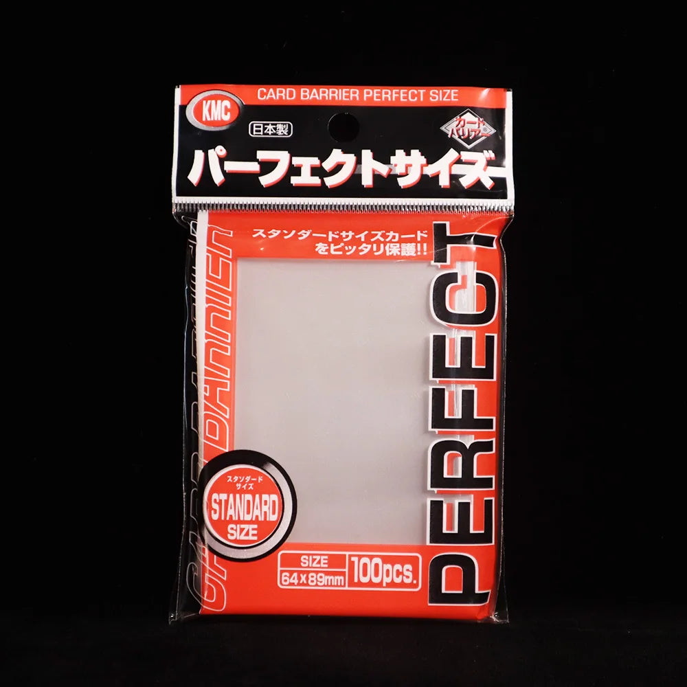 KMC Perfect Fit Card Sleeves 100pcs 64x89mm Standard Size MTG Pokemon