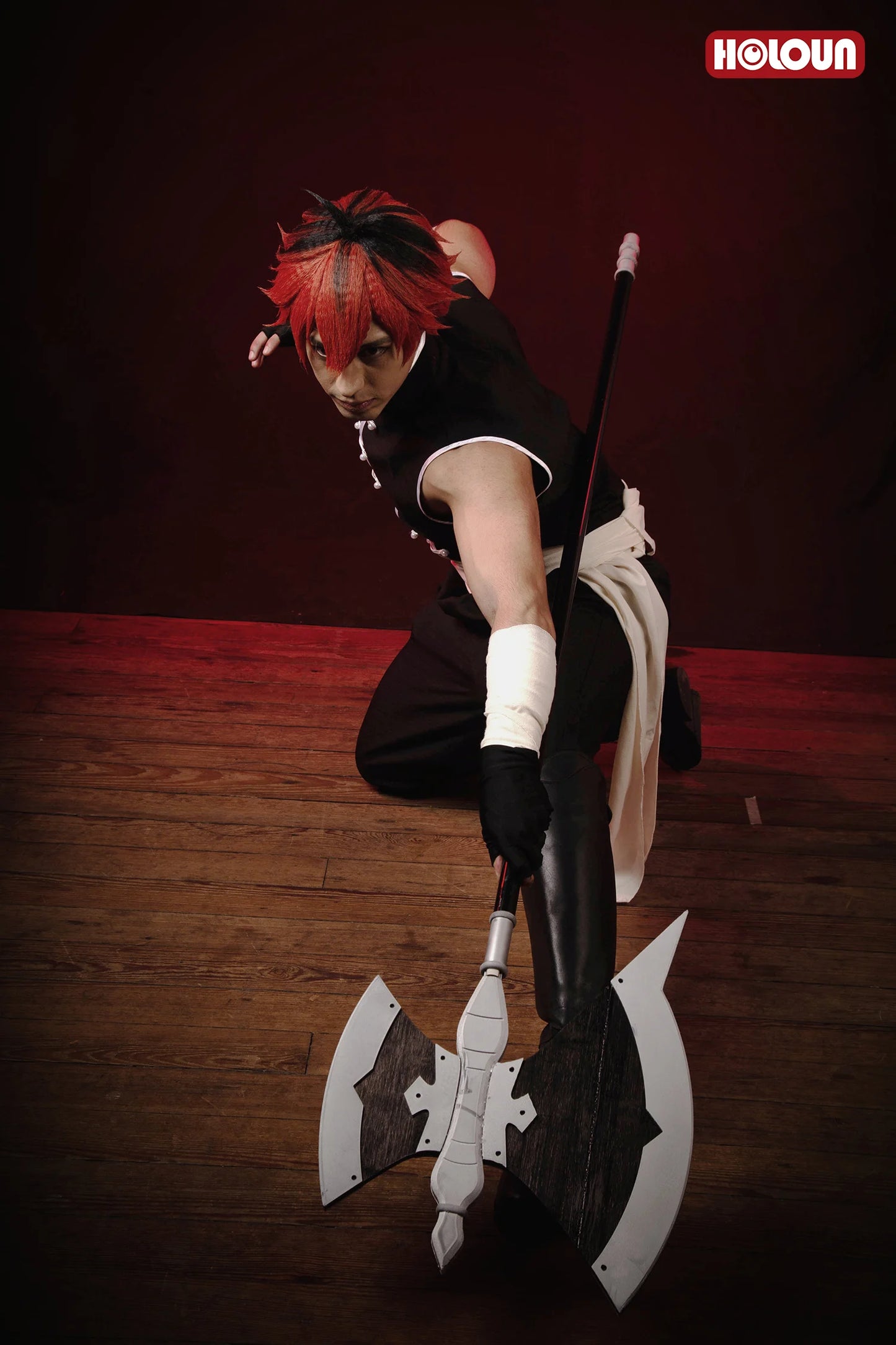 Stark Cosplay Costume with Wig – HOLOUN Anime Outfit Frieren: Beyond Journey’s End