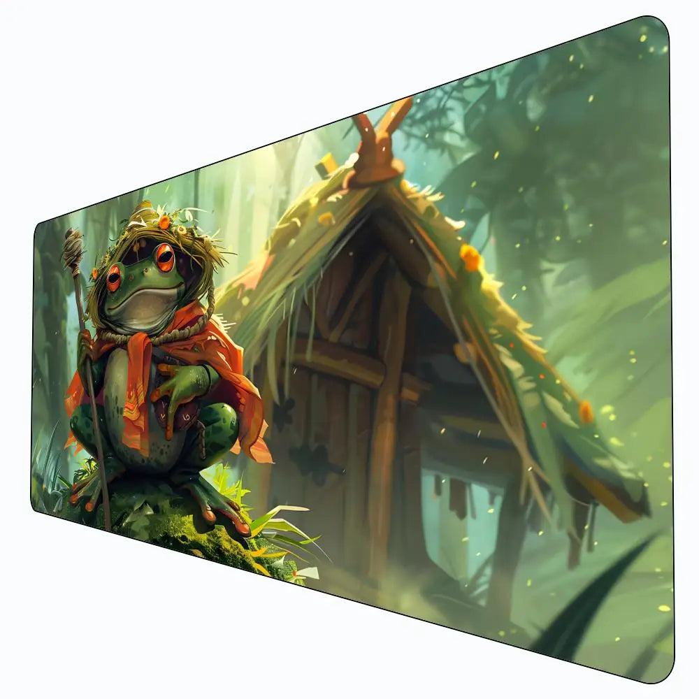 Frog Wizard Mouse Pad Large Desk Mat Gaming Mat PC Accessories