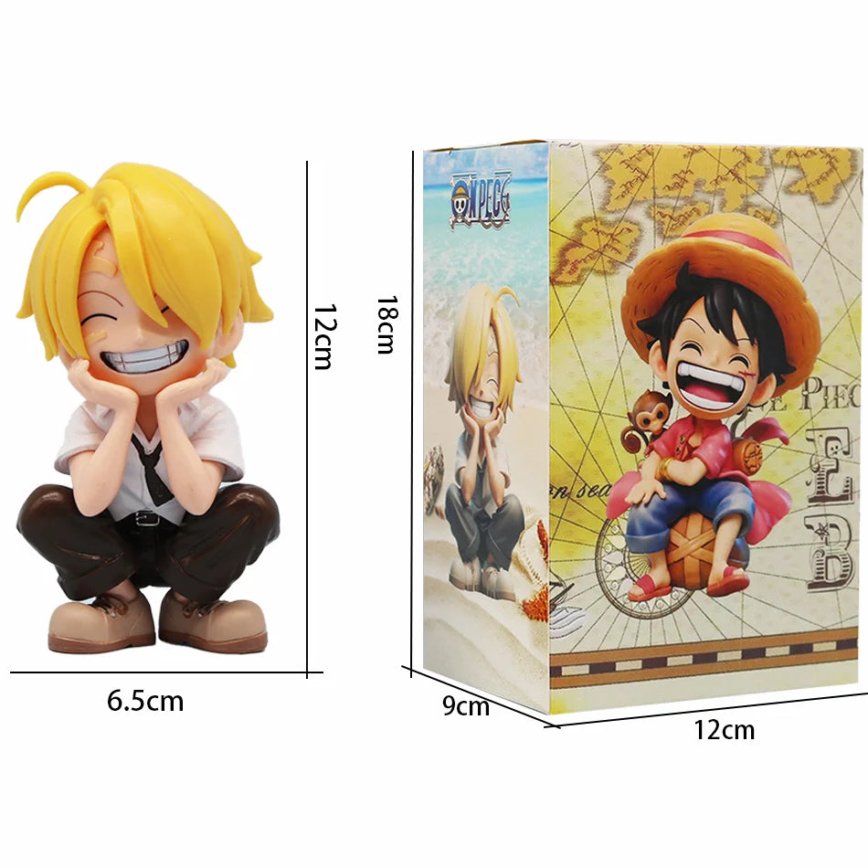 Sanji One Piece Figure 5" Anime PVC Action Statue Toy