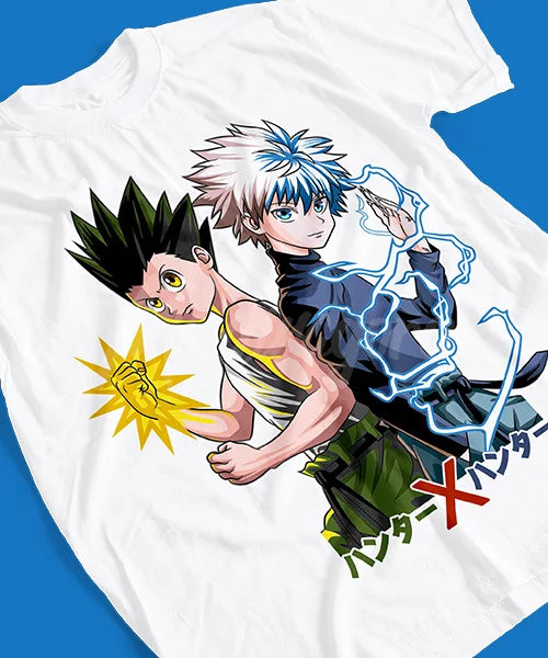 Hunter x Hunter T-Shirt – Gon Freecss & Killua Zoldyck (Unisex)