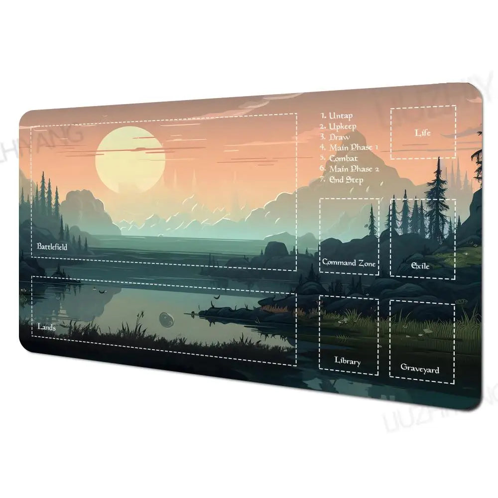 Magic Gathering Mouse Pad XL Anti-Slip HD Gaming Desk Mat for TCG RPG