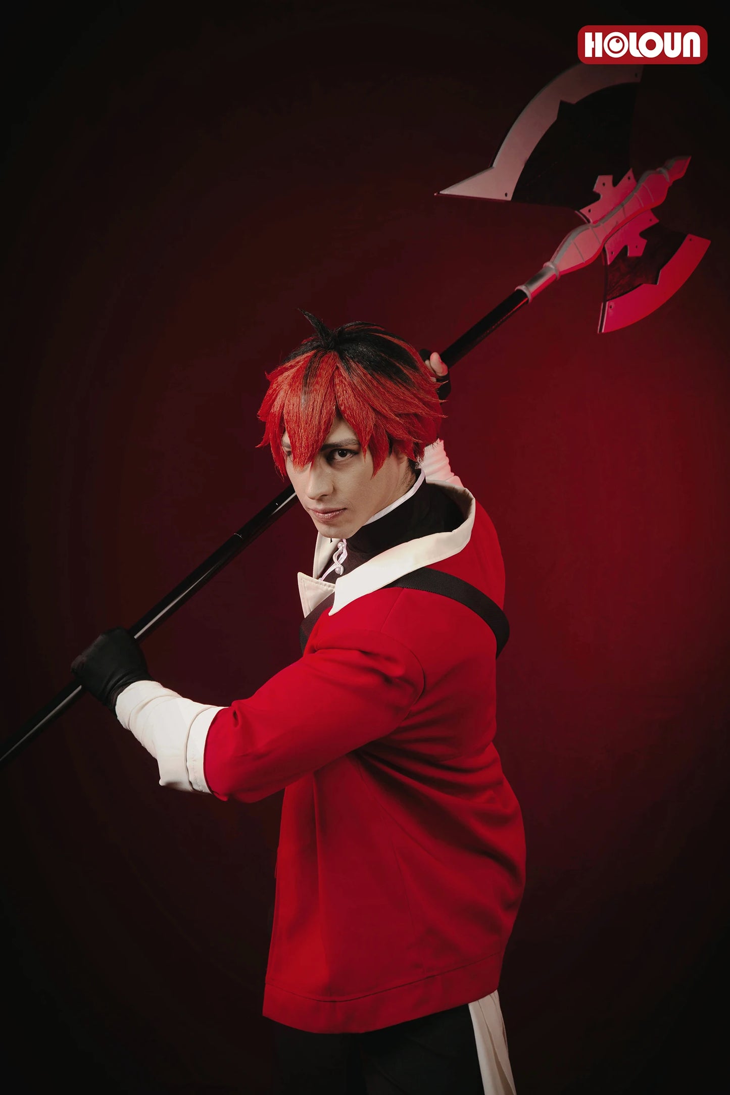 Stark Cosplay Costume with Wig – HOLOUN Anime Outfit Frieren: Beyond Journey’s End