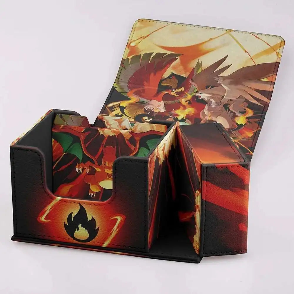 AnimeSnacks Deck Box Card Organizer MTG TCG Baseball Card Holder Case