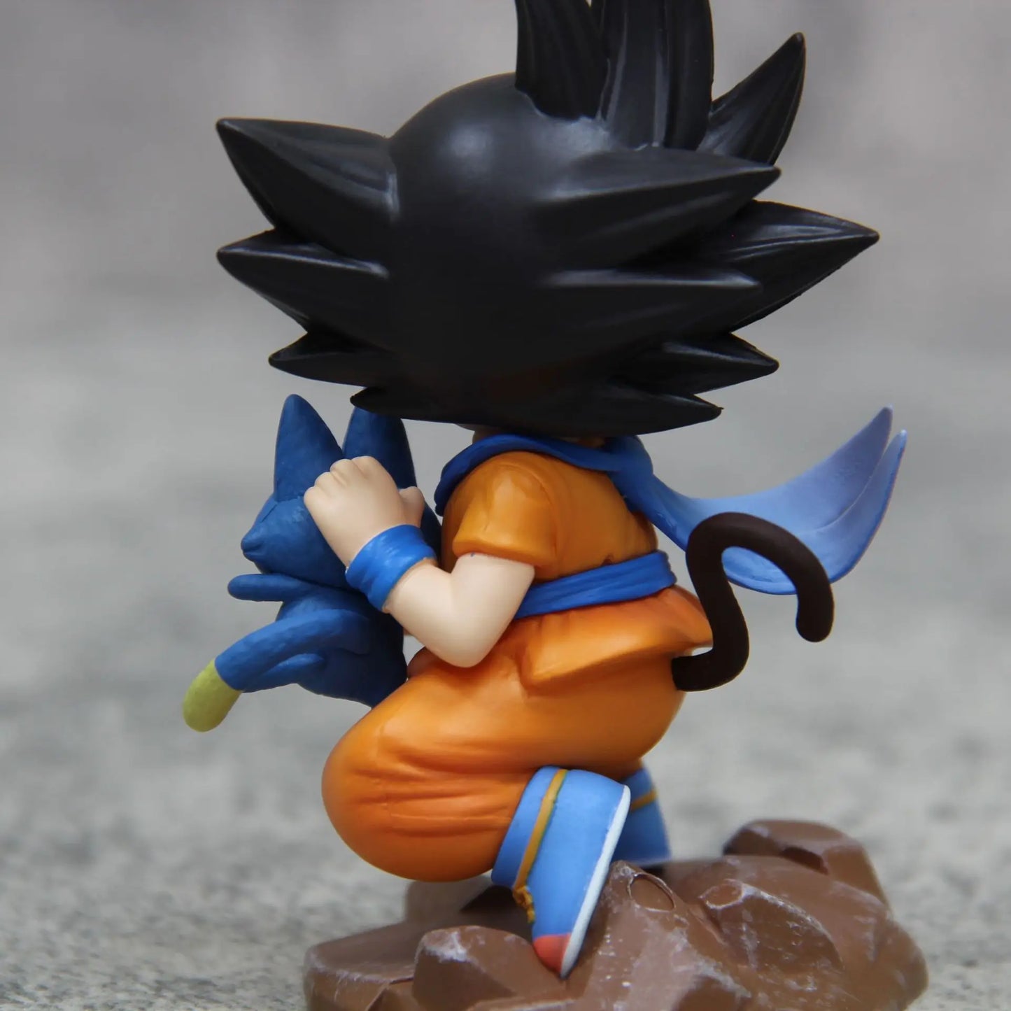 Childhood Goku & Puar Figure – Dragon Ball PVC Collectible Statue