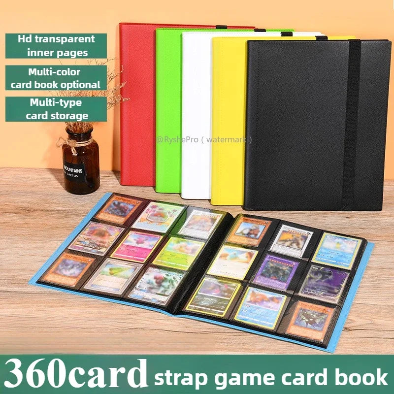 360 Pocket Card Binder – Side Loading Trading Card Album for MTG, Pokémon, Yu-Gi-Oh