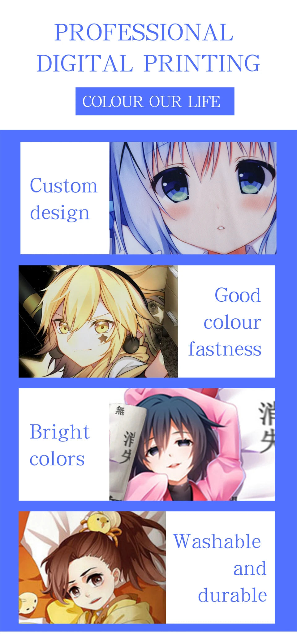 Yui Yuigahama Body Pillow Case – My Teen Romantic Comedy SNAFU