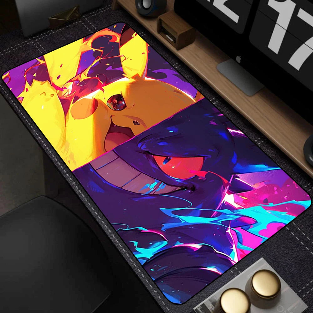 Colorful Gaming Keyboard Rug XXL Anime Mouse Pad Gengar Pokémon Mat