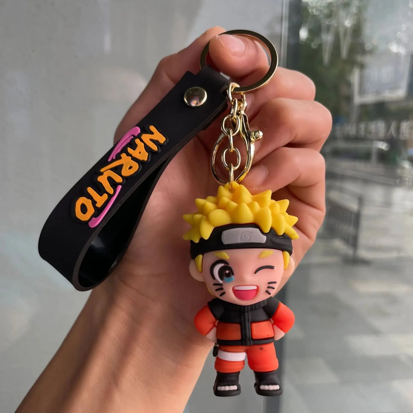 Cute Naruto Uzumaki Keychain Cartoon Pendant Bag Car Decoration