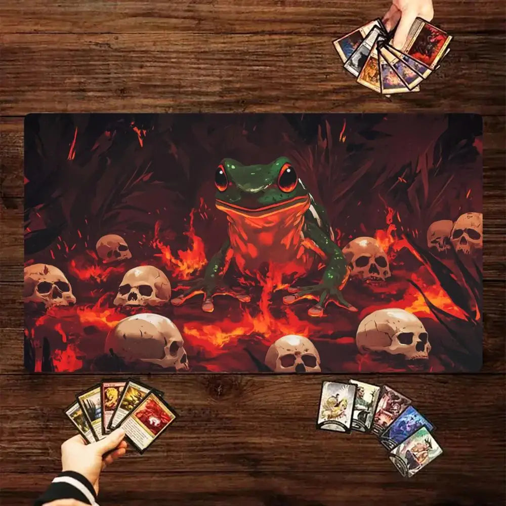 Frog Wizard Mouse Pad Large Desk Mat Gaming Mat PC Accessories