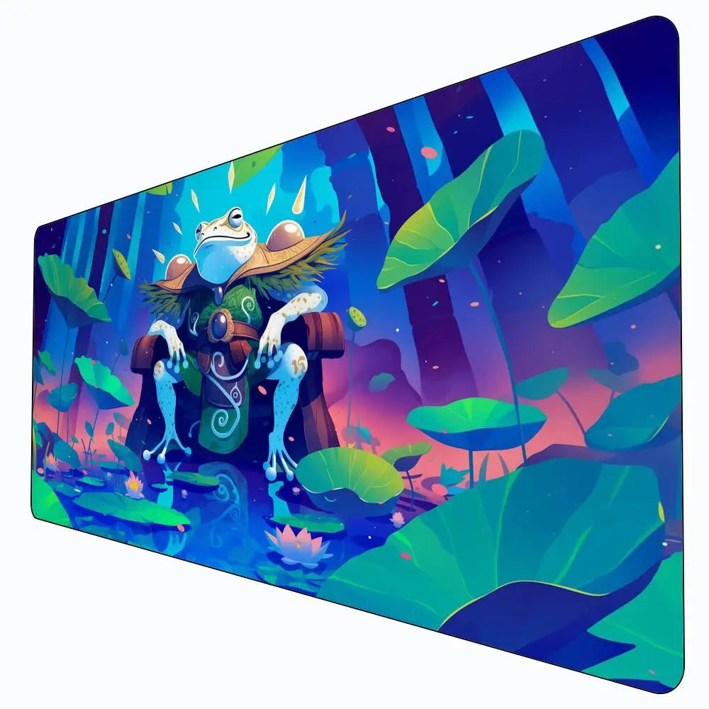 Frog Wizard Mouse Pad Large Desk Mat Gaming Mat PC Accessories