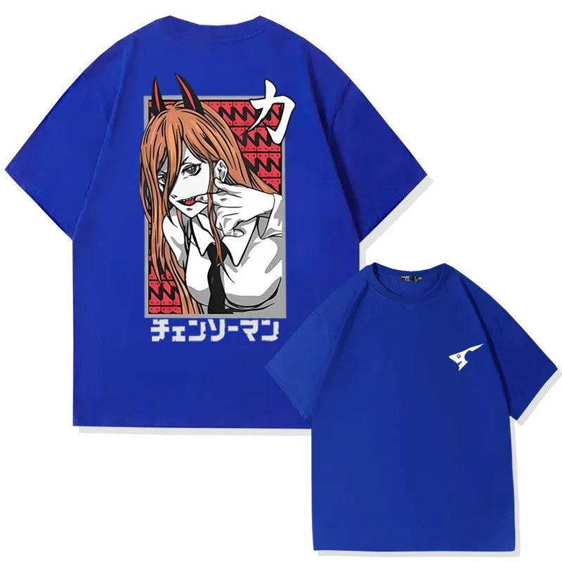 Chainsaw Man Power T-Shirt – Back Graphic Devil Girl Tee (2025 Edition)