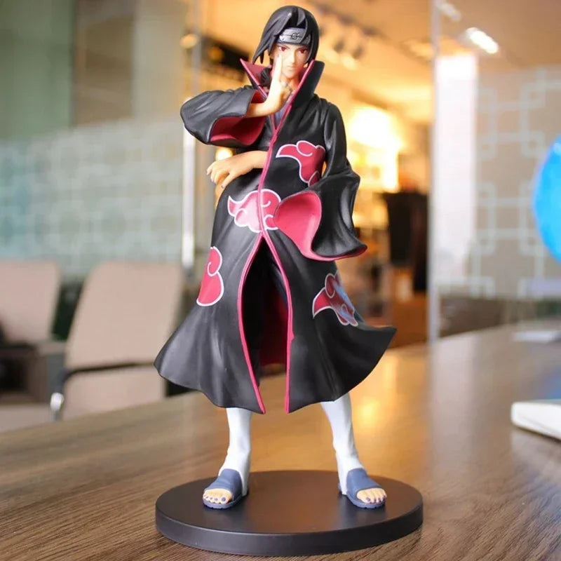 Hot Anime Naruto Uchiha Itachi Akatsuki Model Toy Gift PVC Action Figure