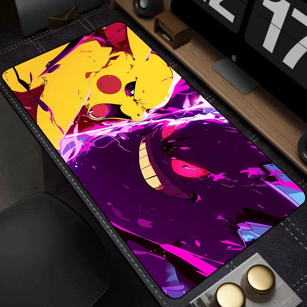 Colorful Gaming Keyboard Rug XXL Anime Mouse Pad Gengar Pokémon Mat