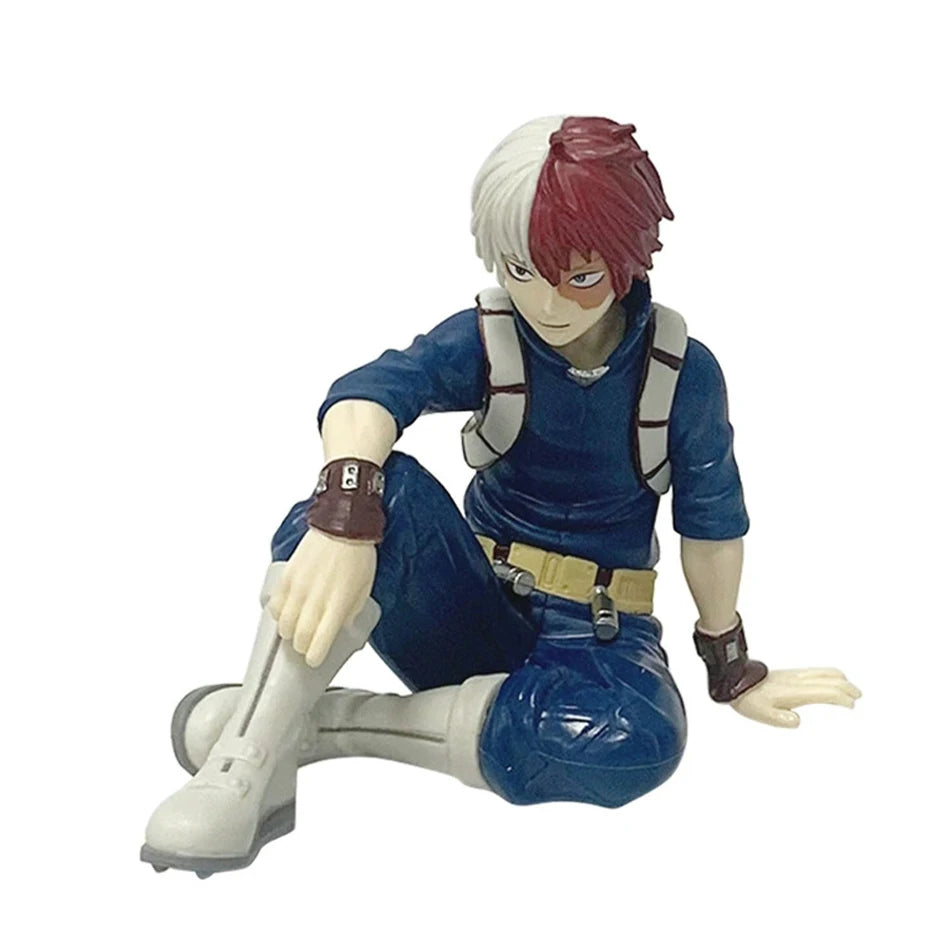 **** 10cm Q Version My Hero Academia Figures Midoriya Bakugou Ochaco Kids Gift