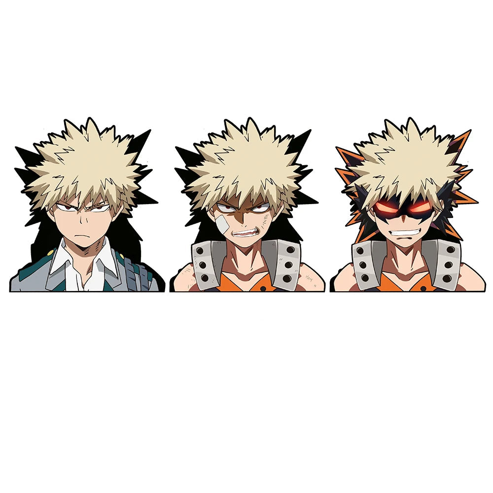 Katsuki Bakugo 3D Motion Sticker – My Hero Academia Anime Decal