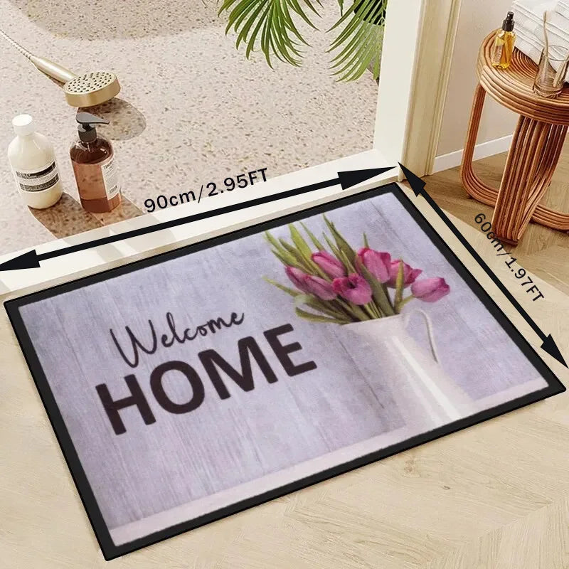 VIKAMA Healing Clouds Carpet Decorative Cushion Bedroom Living Room