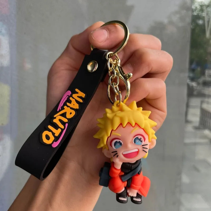 Cute Naruto Uzumaki Keychain Cartoon Pendant Bag Car Decoration