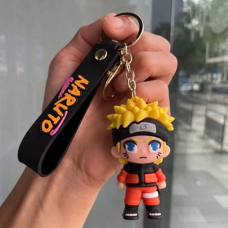 Cute Naruto Uzumaki Keychain Cartoon Pendant Bag Car Decoration