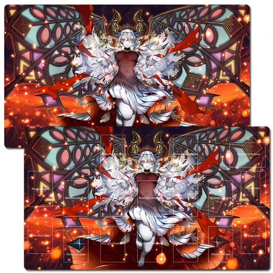 YuGiOh Blazing Cartesia TCG Playmat Gaming Mat Mouse Pad 60x35cm