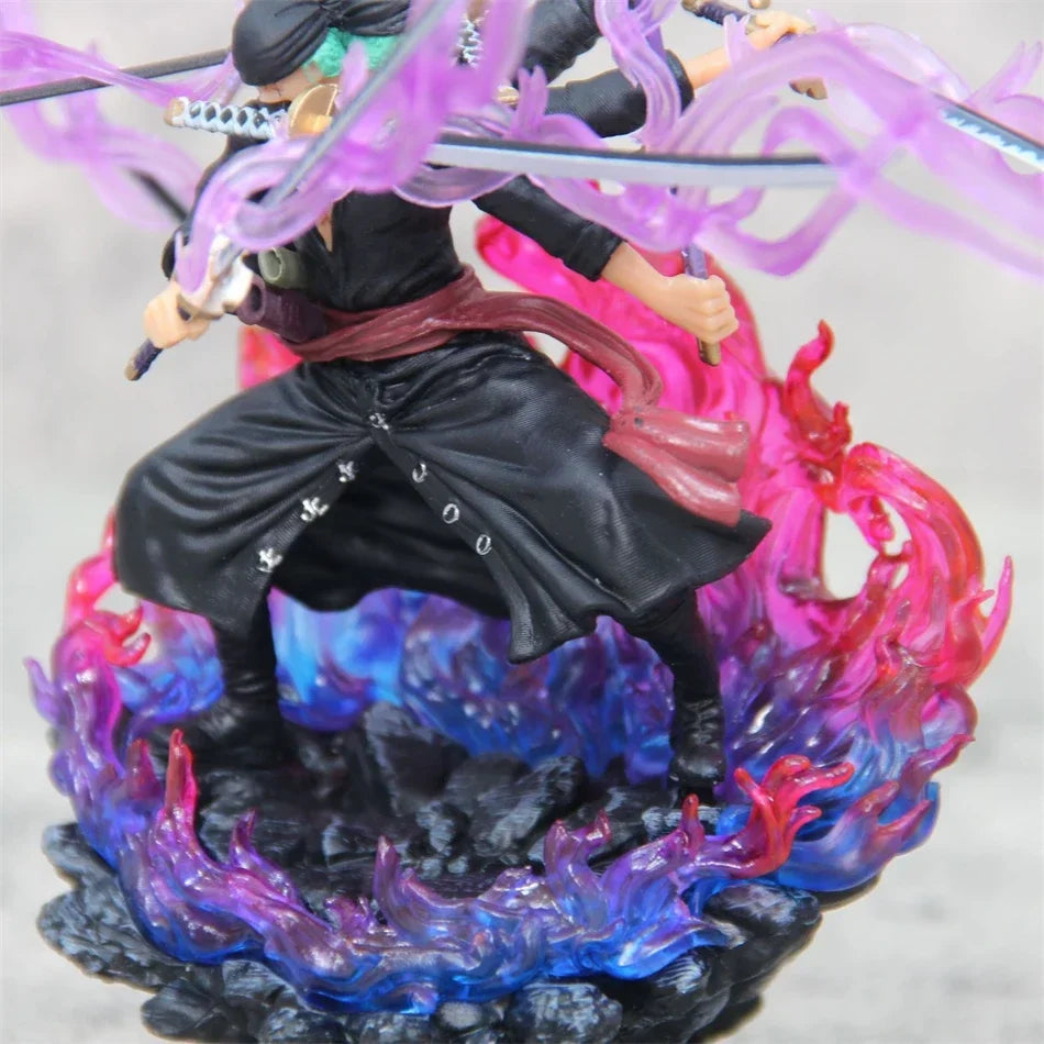 5.9" Asura Zoro Figure – One Piece PVC 9-Sword Style Statue