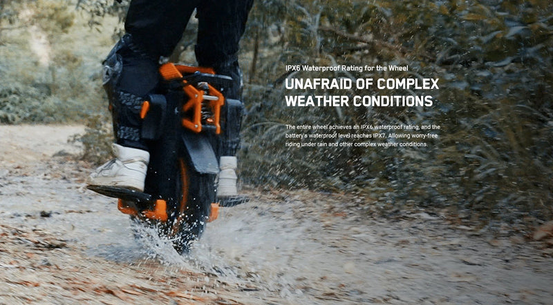 INMOTION V10F Electric Unicycle – 2000W, 70km Range, APP