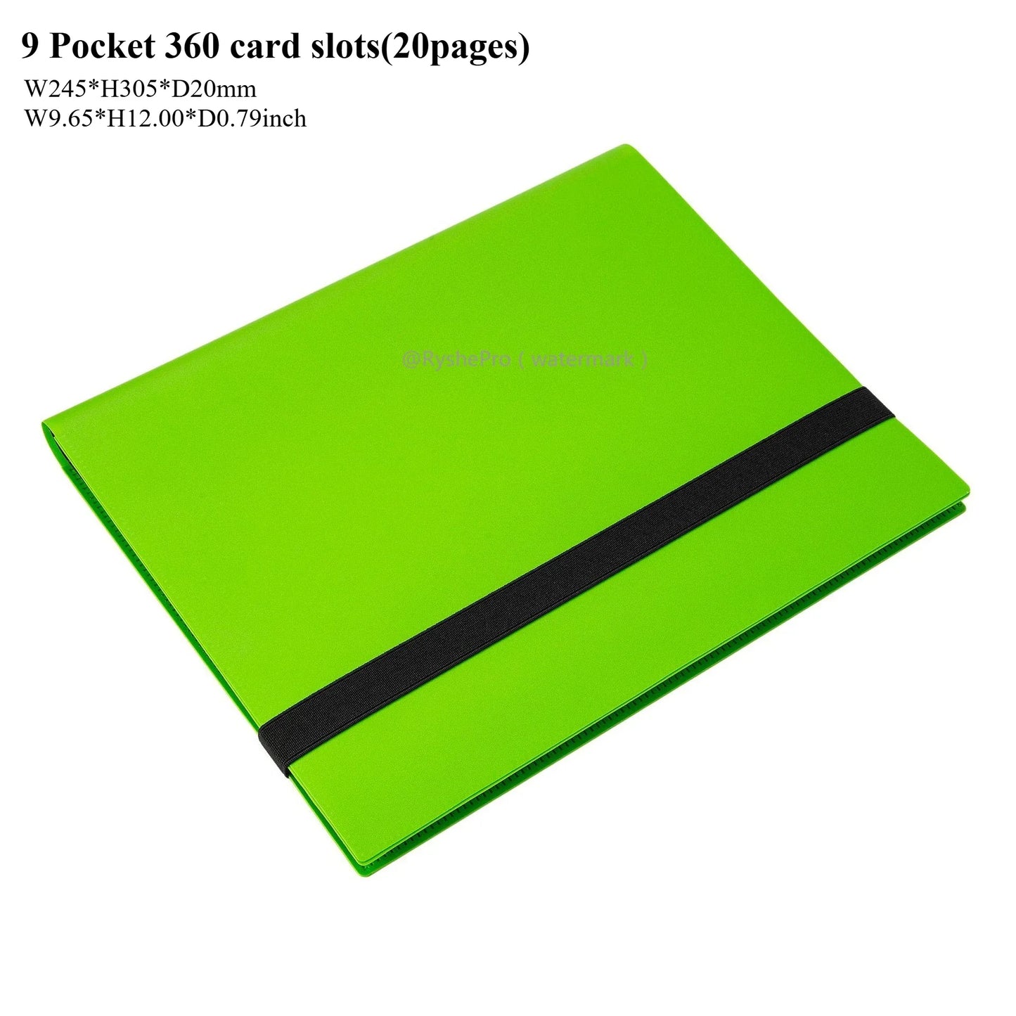 360 Pocket Card Binder – Side Loading Trading Card Album for MTG, Pokémon, Yu-Gi-Oh