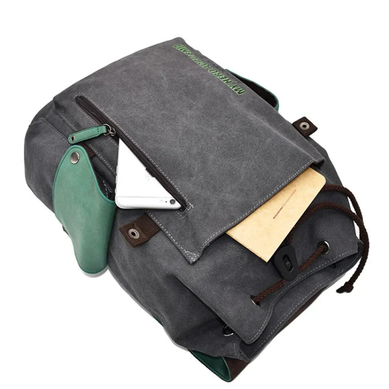 Demon Slayer Canvas Backpack Nezuko Tanjirou Zenitsu Giyuu Schoolbag Gift