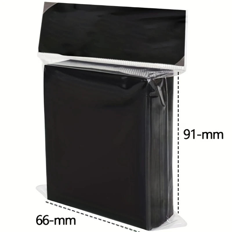 100pcs Matte Card Sleeves – Standard Size 66x91mm TCG Protectors