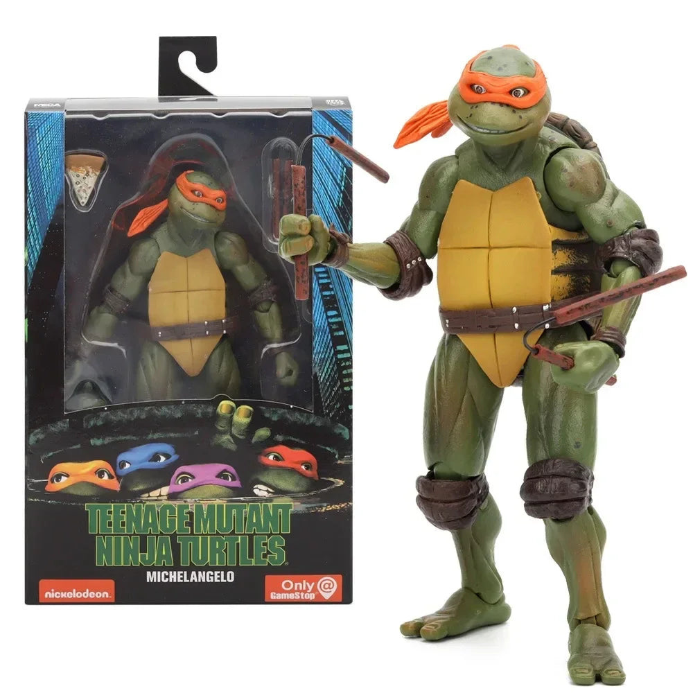 Ninja Turtle Anime Action Figure Neca 1990 Film Limited Edition PVC