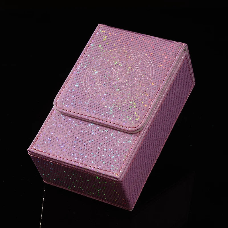 PU Leather Tarot Card Box Case Magnetic Closure Fits Standard Decks