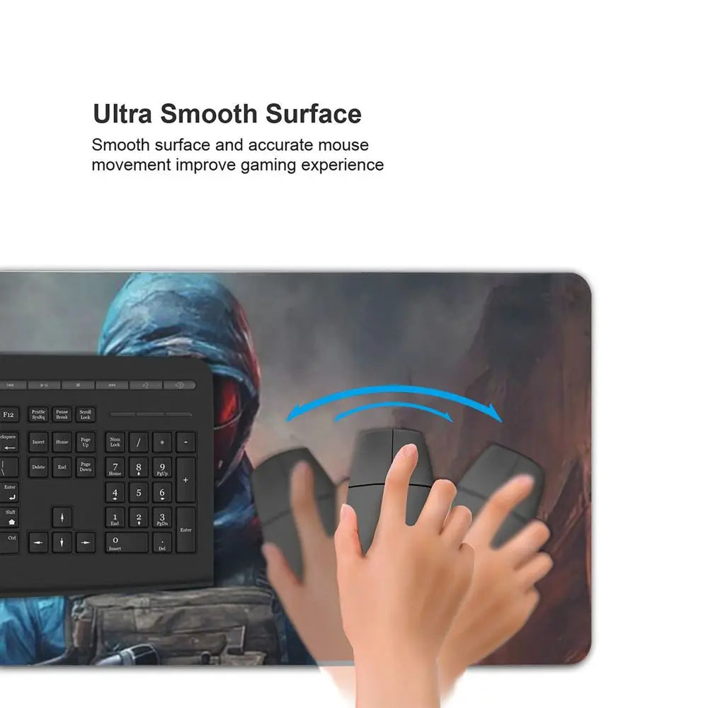Counter Strike Large Mouse Pad Gaming Keyboard Mat Office Desk Accessory