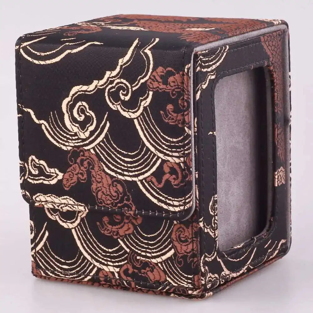 Premium Japanese Cloud Pattern 100+ Card Deck Box for MTG, TCG, CCG