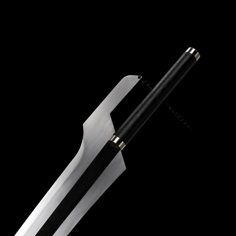 Ichigo Zangetsu Replica Sword – 31.5in Hollow Blade Bleach Cosplay Decoration