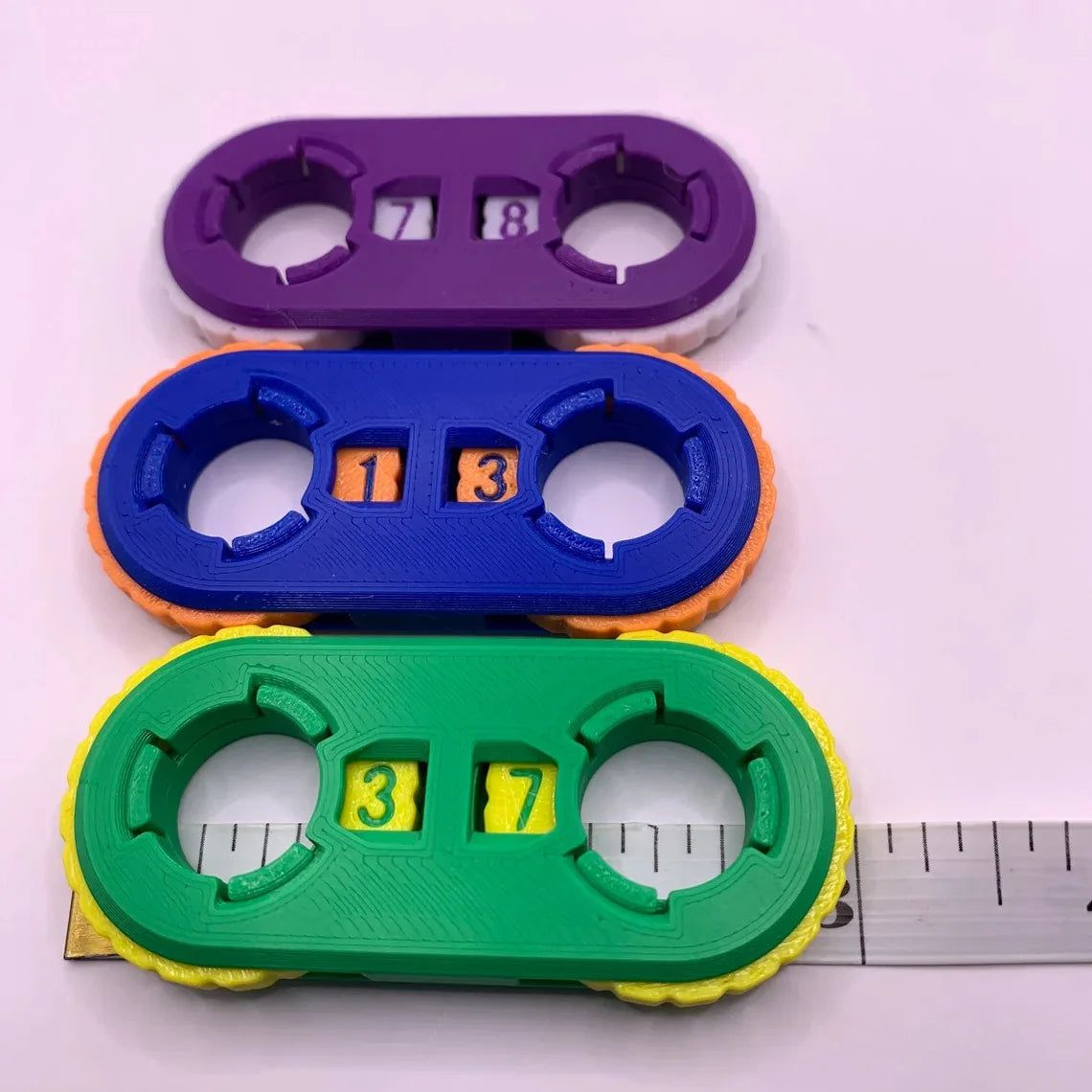 3D Printed Life Counter for MTG DnD TCG RPG Card Games – Click Wheel