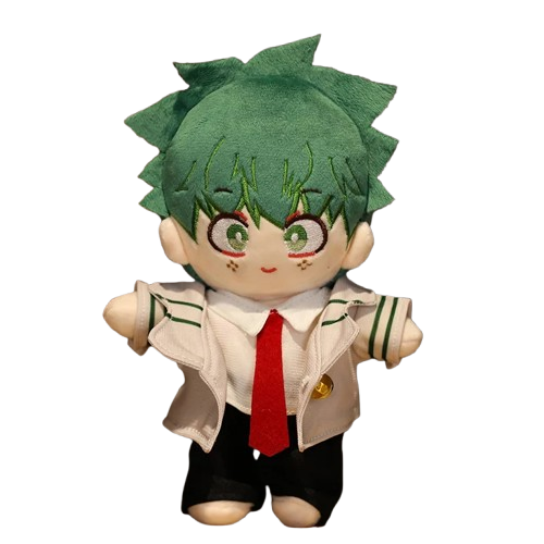 My Hero Academia Izuku Midoriya Plush Doll – 8-Inch U.A. Uniform Soft Toy