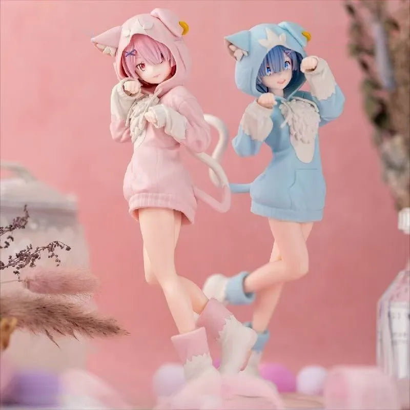 Anime Re:Life In A Different World From Zero Rem Emilia Figure Gift
