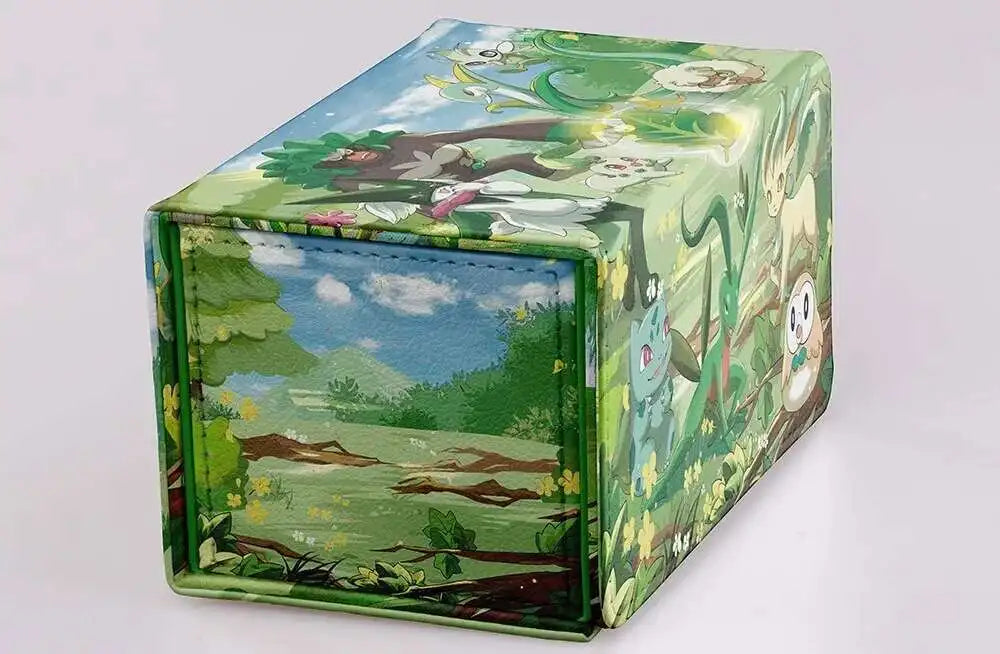 AnimeSnacks Deck Box Card Organizer MTG TCG Baseball Card Holder Case