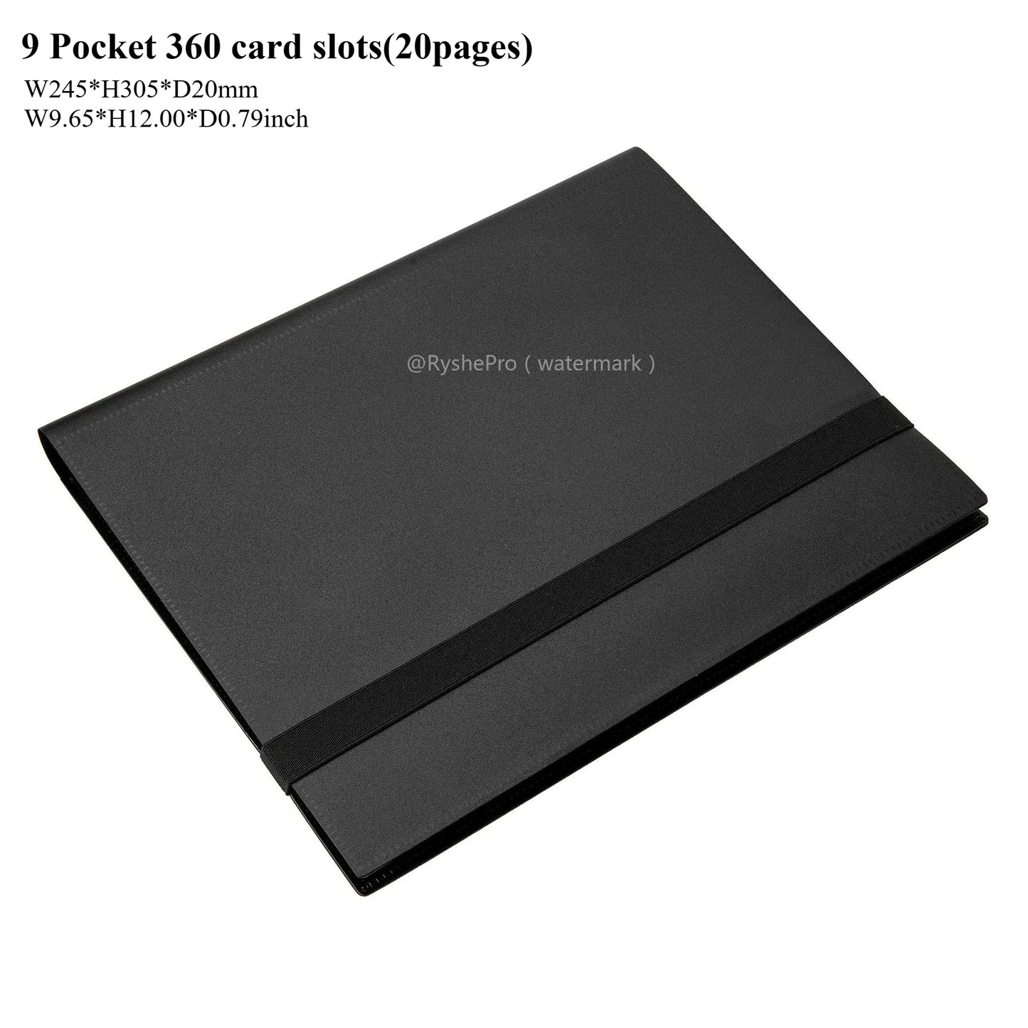 360 Pocket Card Binder – Side Loading Trading Card Album for MTG, Pokémon, Yu-Gi-Oh
